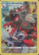 Pokemon TCG - Hisuian Arcanine TG08/TG30 Holo Lost Origin Trainer Gallery - 760