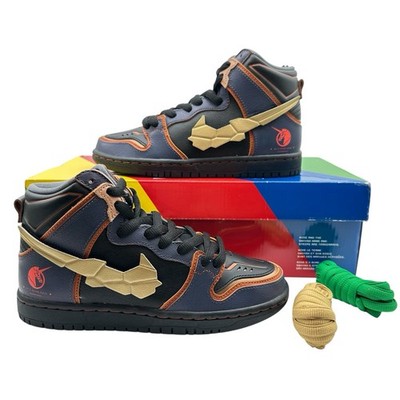 Size 4.5 - Nike Gundam x Dunk SB High Project Unicorn - Banshee Norn DH7717 400
