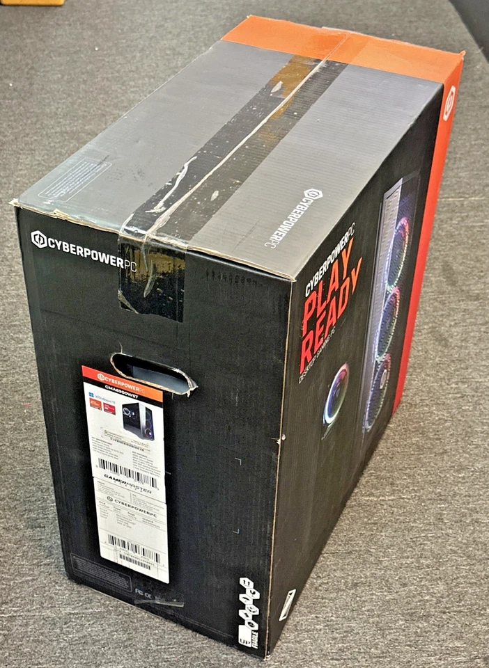 CyberPower Gaming AMD Ryzen 5 7600 5.1GHz, 16GB, 1TB SSD, AMD Radeon RX 7600 8GB - Image 3 of 4
