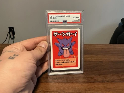 2019 POKEMON OLD MAID GENGAR PSA 10