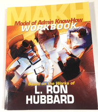Model Of Admin Know How Workbook, Based on Works of L. Ron Hubbard NEW Rare 2003