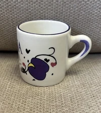 Romana Sambuca Demitasse Espresso Mug Cup (White & Blue)