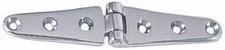 6" Strap Hinge - Chrome Plated Brass {SOLD AS A PAIR}