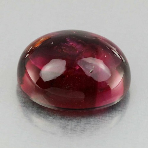 Video_8,41 ct_tormalina naturale_mozambico_tonalità rosa viola vivo_cabochon_b389 - Foto 1 di 2