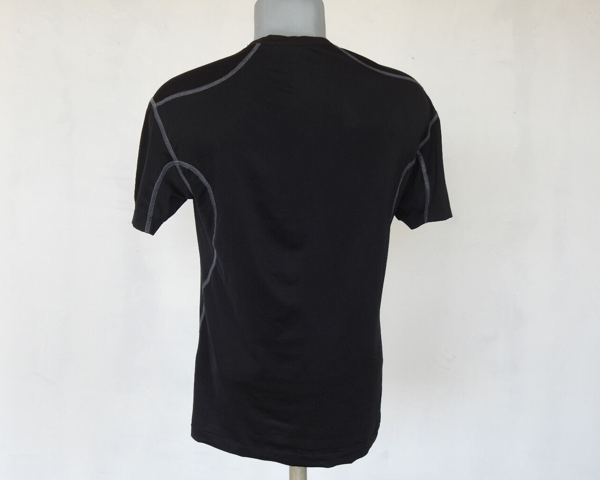 Nike Mens Pro Combat Activewear Jersey Black Compression Shirt
