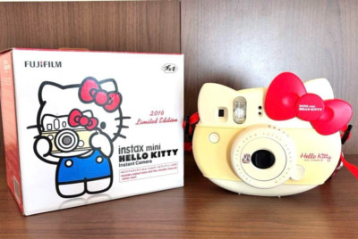 [Exc+5] Fujifilm Instax Mini Hello Kitty SANRIO Cheki Pop Instant Camera Limited