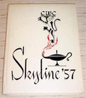 COLORADO WOMAN'S COLLEGE 1957 SKYLINE YEARBOOK