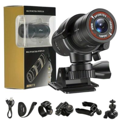 Fahrradhelm Kamera Sportkamera Helmkamera HD 1080P DV 120° Weitwinkel Action Cam