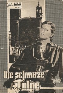Die schwarze Tulpe La Tulip Noir Kino Neues Film Programm  AUSTRIA  Alain Delon