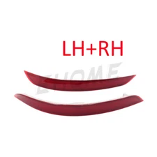 Pair Rear Bumper Trim Reflector Right Passenger Left Driver For 14-18 X5 BMW