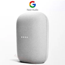 NEW Google Nest Audio Smart Stereo Speaker Voice Assistant Chalk Gray