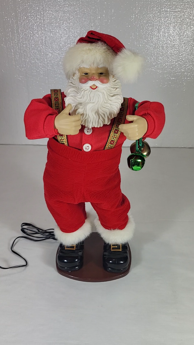 Jingle Bell Rock Santa Claus Animated Musical Dancing 1998, 1st