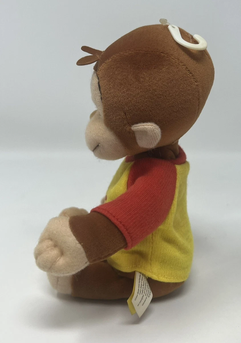 Curious George Monkey 3 4 Shirt Bean Bag Plush Stuffed Animal