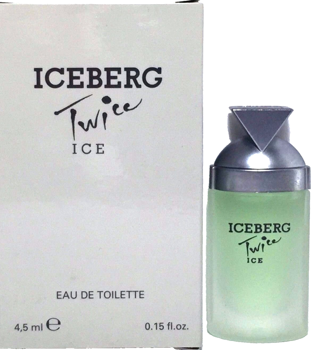 ICEBERG TWICE ICE Eau De Toilette Mini Splash FOR WOMEN Oz