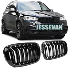 For 2014-2018 Bmw X5 X6 F15 F16 Front Bumper Kidney Grille Grill Gloss Black For 2014-2018 Bmw X5 X6 F15 F16 Front Bumper Kidney Grille Grill Gloss Black
