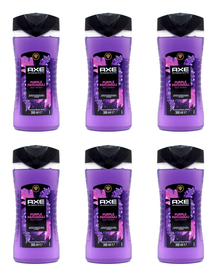 Duschgel Axe Purple Patchouli , 6x300ml EAN8720181423468