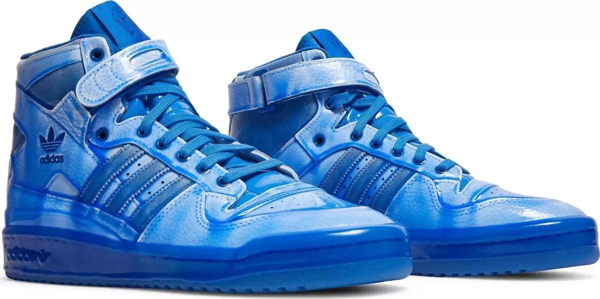 Size 9.5 - Jeremy Scott x adidas Forum High Dipped - Blue for sale
