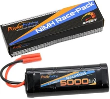 Powerhobby 7.2V 6-Cell 5000mah Nimh Flat Battery Pack w 4.0 REDCAT Connector