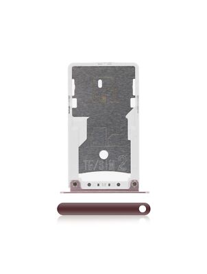 Replacement Sim Tray Compatible For Xiaomi Redmi Note 4X (Sakura Powder)