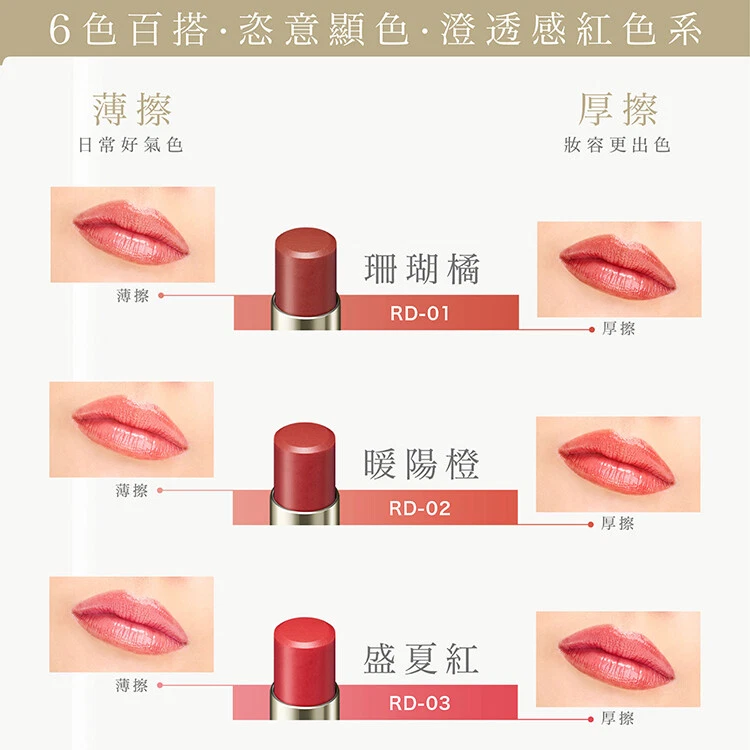 [KANEBO MEDIA LUXE] Lápiz labial cremoso hidratante Tint Rouge RECARGA 3,1 g JAPÓN Foto 2 de 4