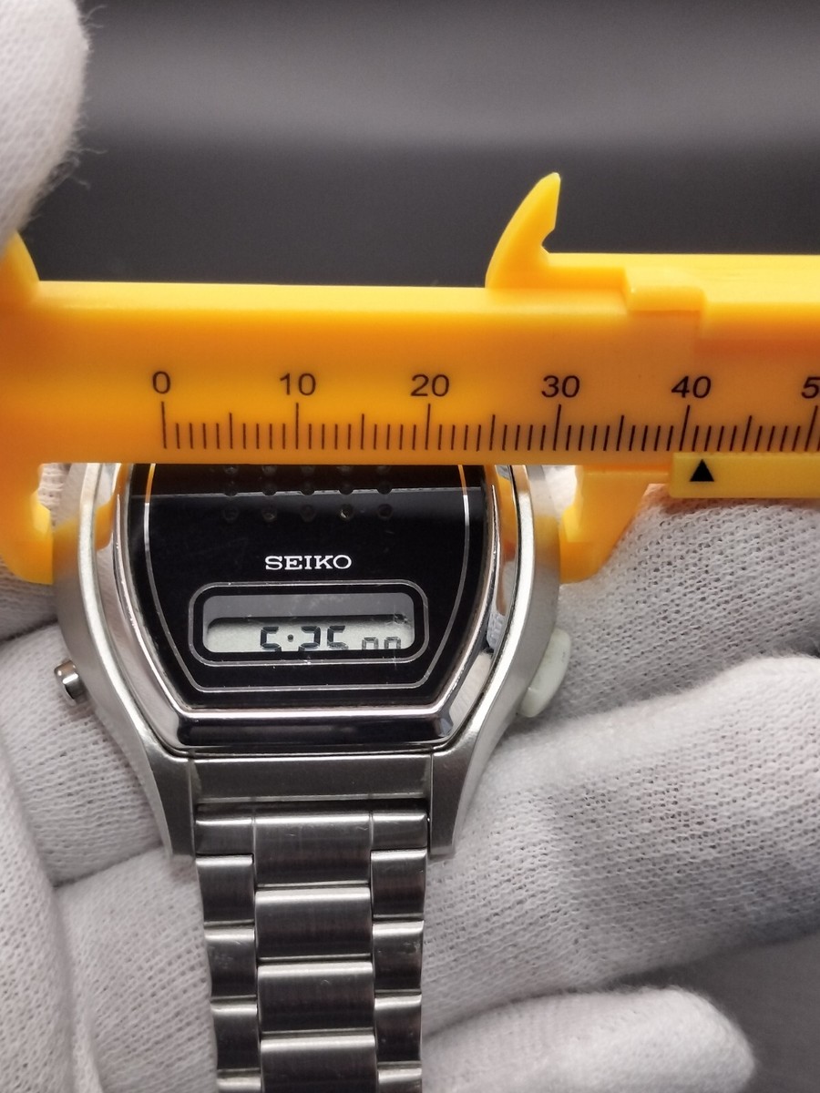 Seiko Voice Digital Talking Watch A862-00A0 Battery replaced From