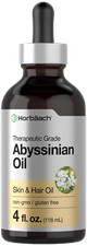 Abyssinian Oil  4 fl oz  Hair  Skin  Paraben, Fragrance Free  by Horbaach