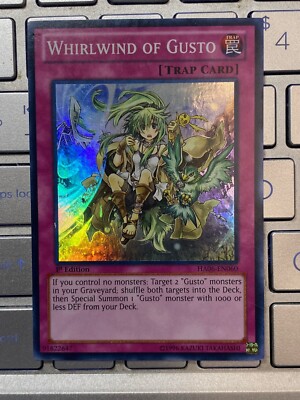gusto yugioh cards Yugioh Cards: Gusto Squirro HAO6 SUPER RARE # 2E31 – Archeron main image 0