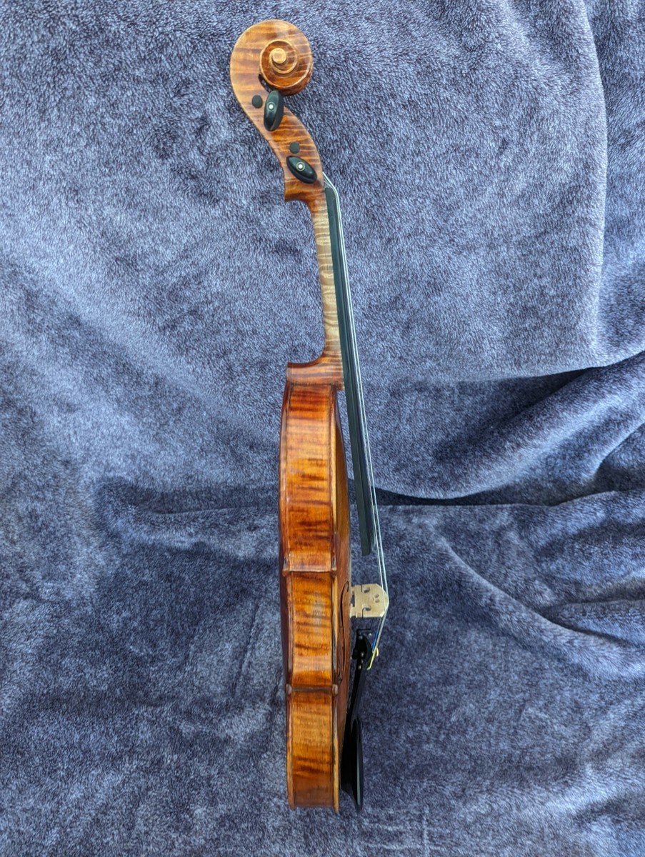 メンテ済 良音 美品 zhang\u0027s workshop 工房 安修 明 バイオリン 4 