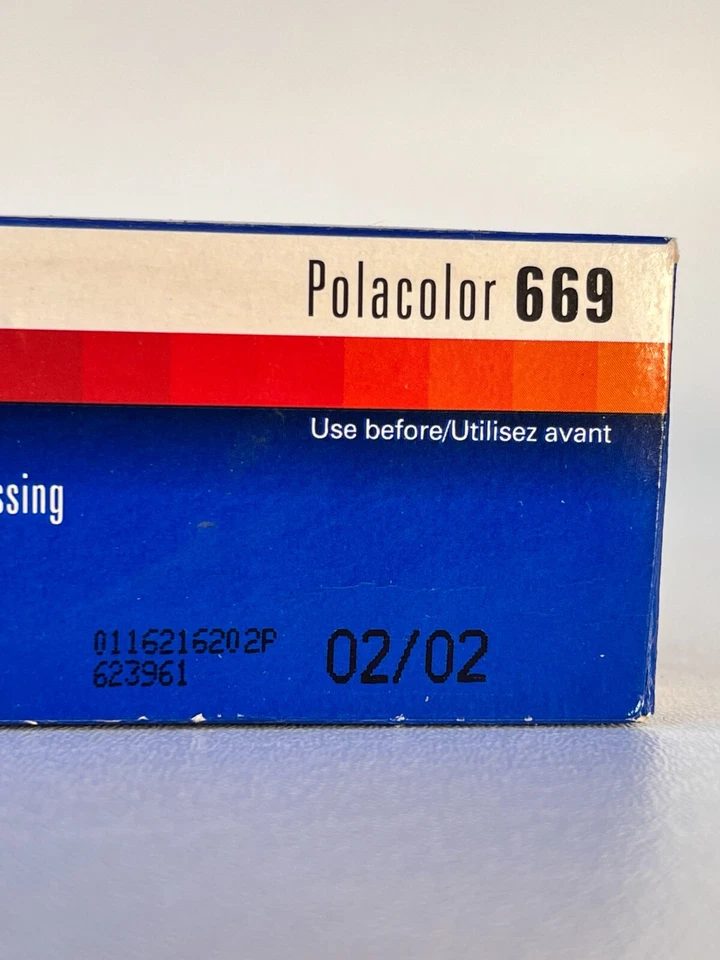 Polaroid 669 Type Color Film TWIN PACK - REFRIGERATED SINCE NEW! (20 exposures)  - Image 4 of 4