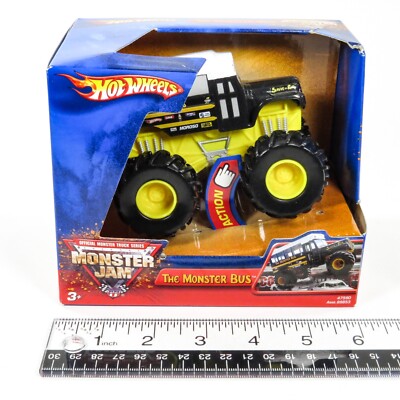 Hot Wheels Monster Jam MONSTER BUS - Action Wheels New Sealed 2004 20+ Y/O RARE!