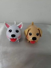 Spin Master Chubby Puppies Set of 2 Mini Dog Toys Battery Operated Working 