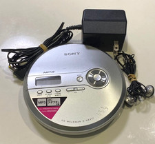 Used Sony CD Walkman D-NE241 Portable CD Player