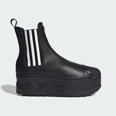 adidas Originals atmos pink SSTR PLATFORM BOOTS JQ6707 Black
