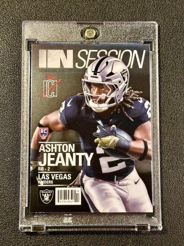 2025 Topps Signature Ashton Jeanty Base (RAW)
