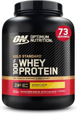 Optimum Nutrition Gold Standard 100% Whey Protein Banana Cream 5lb