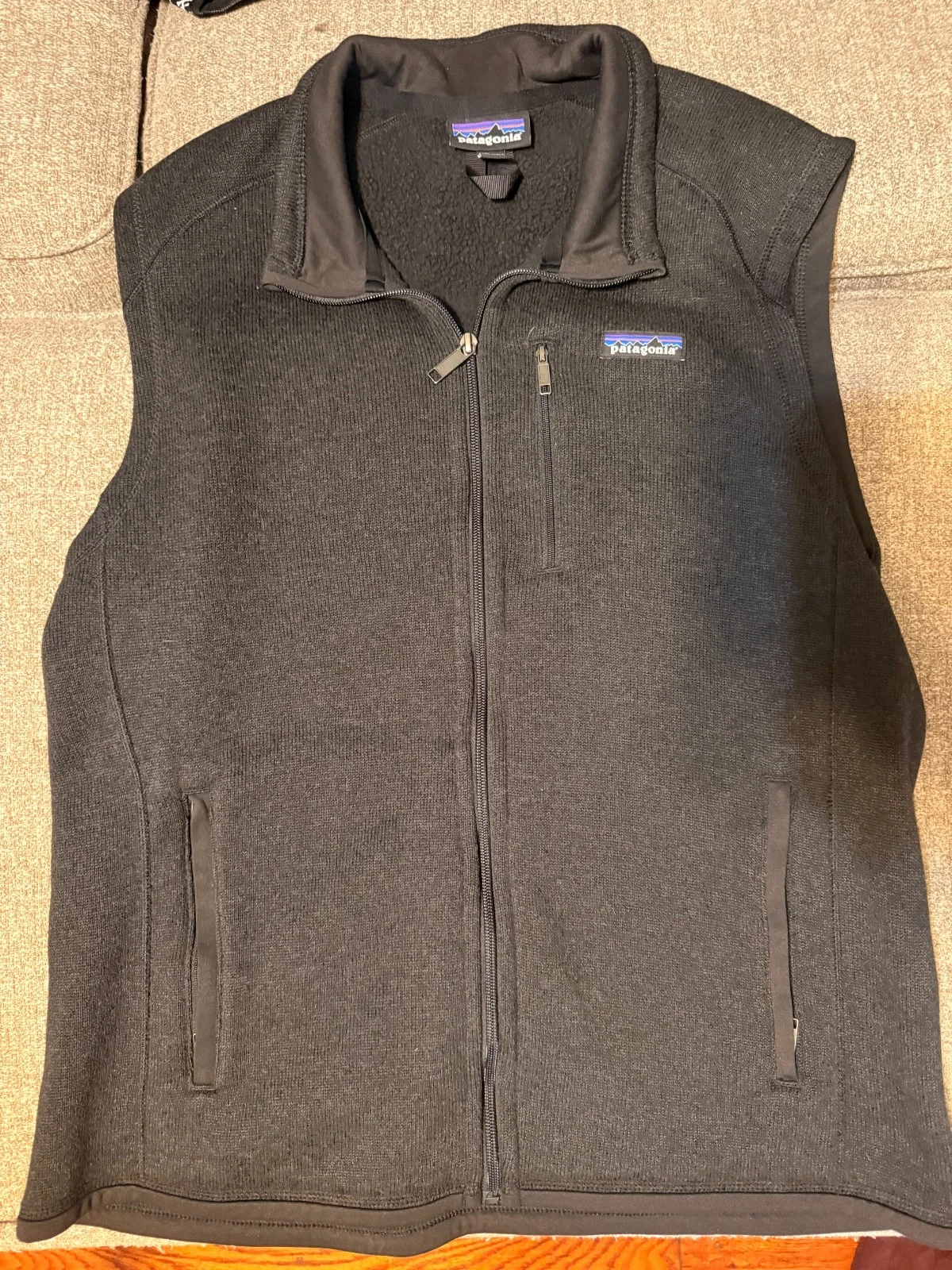 Patagonia Men's Better Sweater Fleece Vest Black Large