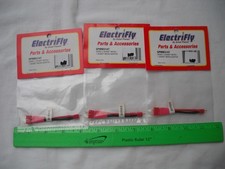 Lot of 3 ElectriFly GPMM3147, Series 2 / 1 Deans Micro Adapter, Cable, R/C Plane