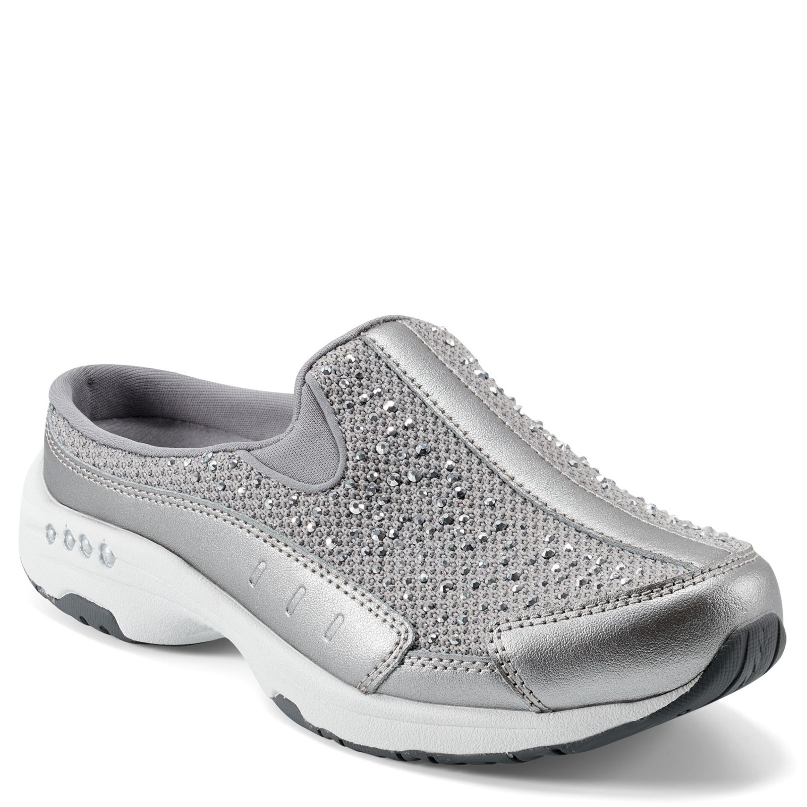 Женские слипоны Easy Spirit Travelsparkle 10 BM US - Серыйсеребристый 12690₽