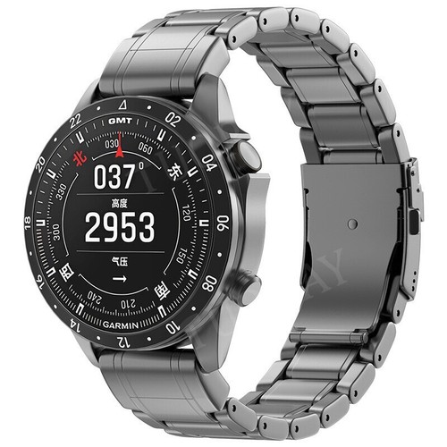 Quick Fit Titan Metall Uhrenarmband Für Garmin Fenix E 8 7 7X 6 6X Pro 5 5x Epix - Bild 24 von 28