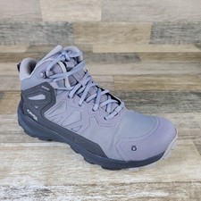 Oboz Katabatic Mid B-Dry Womens Hiking Shoe Sz 7.5 Mineral Waterproof Ankle Boot