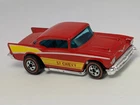 Vintage 1977 Hot Wheels Flying Colors Redline 57 Chevy Red Enamel