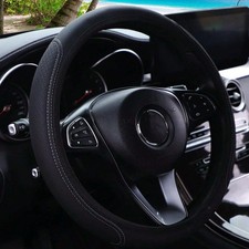 Pu Leather Steering Wheel Cover 3d Comfortable Anti-slip Leather Texture Cover Pu Leather Steering Wheel Cover 3d Comfortable Anti-slip Leather Texture Cover