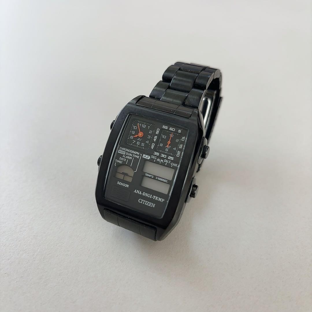 Citizen Ana-Digi Temp Black Watch - Gem