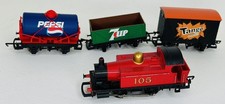 Hornby R1015 105 Industrial Locomotive Wagons OO Gauge UNTESTED ENGINE