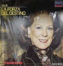 VERDI - LA FORZA DEL DESTINO - 1x LP DISCO N. 3 (Lati 5/6) - DECCA RICORDI Il Me