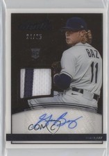 2022 Panini Chronicles Studio Black Material Signatures 24/25 Shane Baz Auto uk2