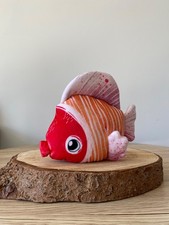 Retired Genuine Jellycat Fishiful Pink Fish Soft Toy
