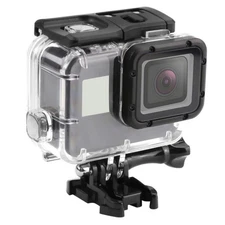 Waterproof Case+Touch Back Cover+Active Base+Screw For GoPro Hero7 Action Camera