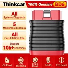 Thinkcar BD6 Automotive OBD2 Scanner All System Diagnostic Tool OBD Code Reader