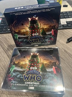 DOCTOR DR WHO BIG FINISH 4 x CD BOXSET CHRISTMAS IT'S A WONDERFUL WAR